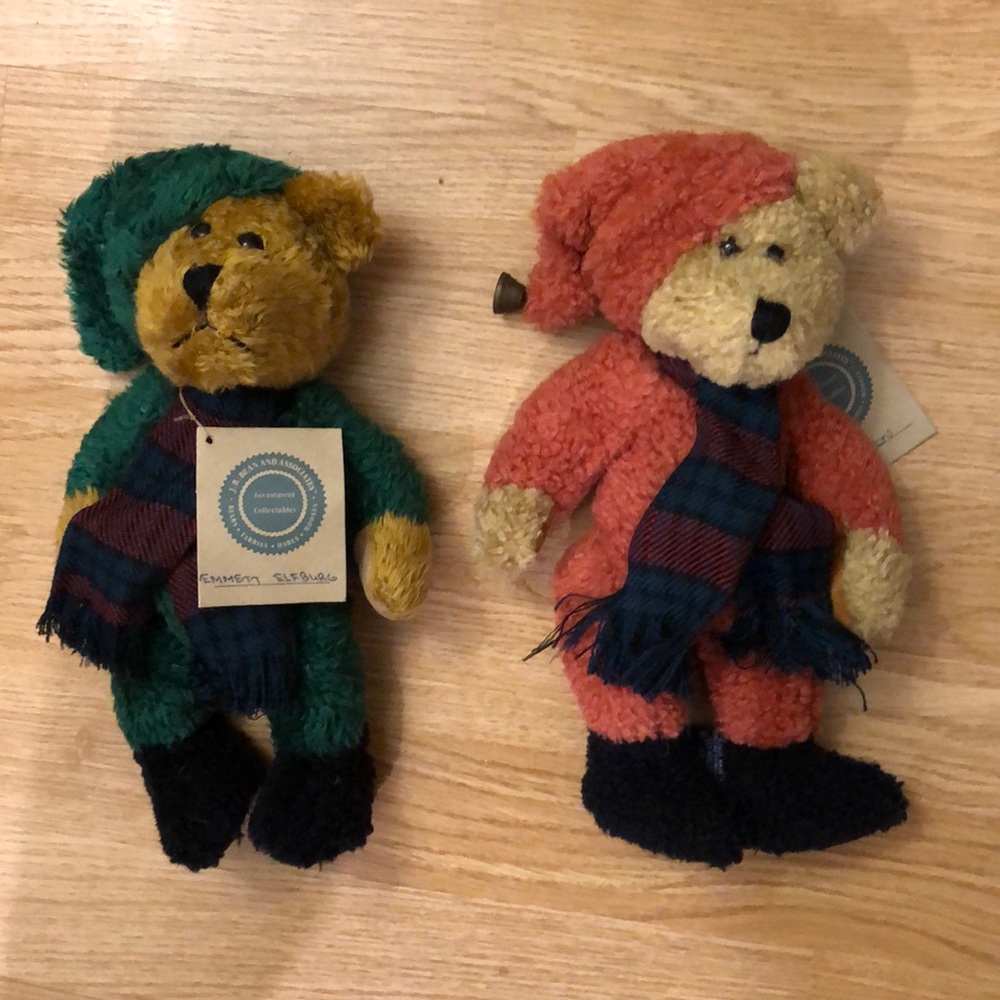 Boyd’s Bears Plush Santa Bears Lot